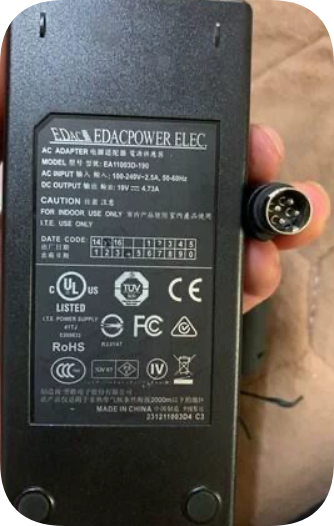 *Brand NEW* Hot Selling 4-Pin Charger For JDSU OTDR MTS 6000 EA1050B-190 19V3.15A Power Supply *Brand NEW* Hot Selling 4-Pin Charger For JDSU OTDR MTS 6000 EA1050B-190 19V3.15A Power Supply
